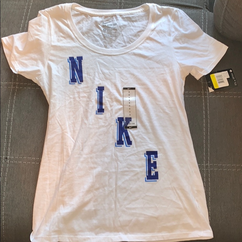 White Nike Casual Shirt